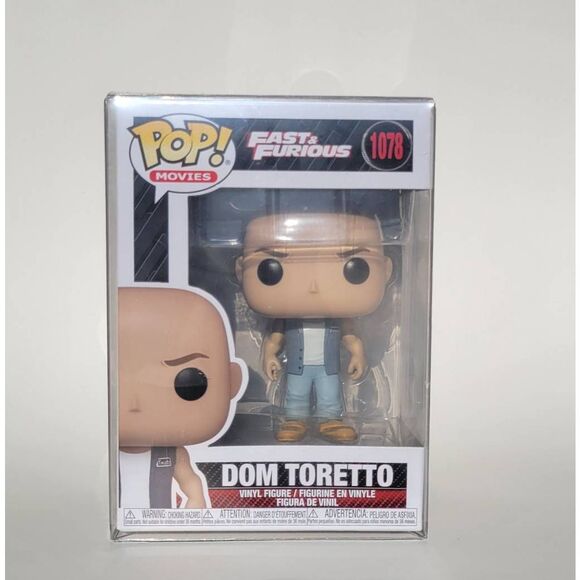 Funko Pop! Dom Toretto Vinyl Figure - Black, Blue, Tan #1078 - Picture 1 of 5